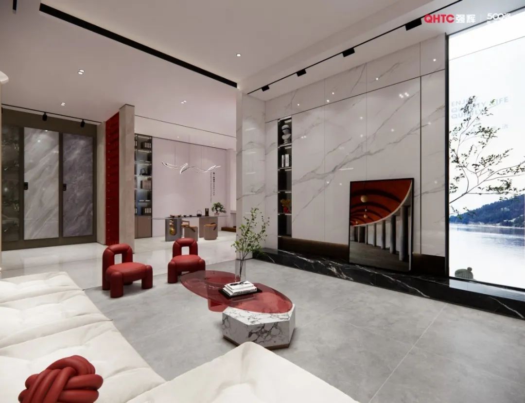 終端風采 | 強輝濟寧旗艦店，打造現(xiàn)代化綠色人居空間(圖3)