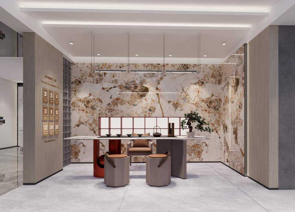 終端風采 | 強輝常州旗艦店,輕奢格調,以雅為度,簡而不凡(圖6) 終端風采 | 強輝常州旗艦店,輕奢格調,以雅為度,簡而不凡(圖6)