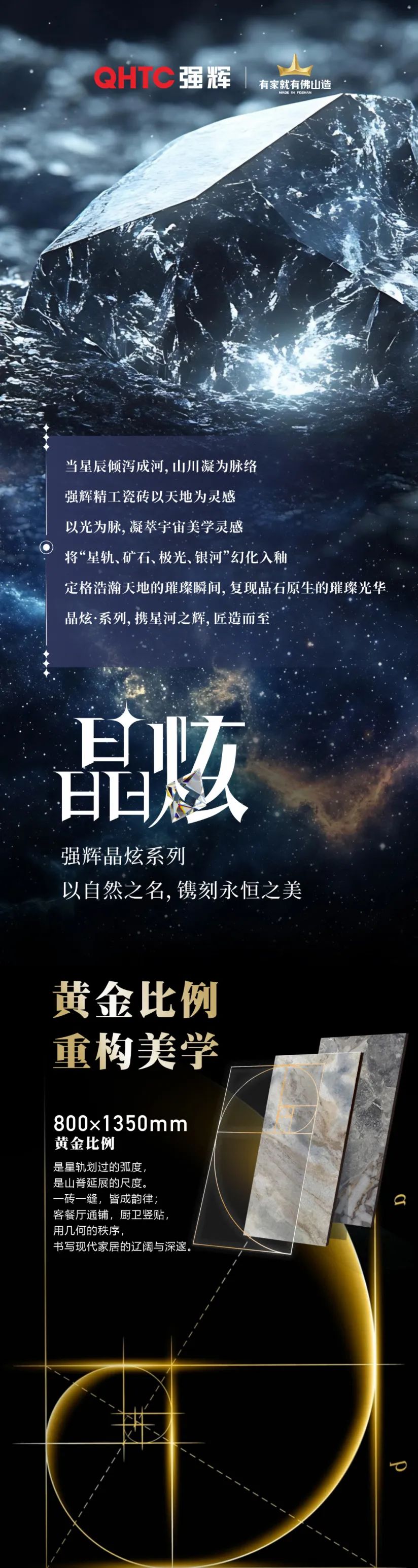 黃金比例，重構美學 | 強輝全新800×1350mm規格新品即將重磅上市！